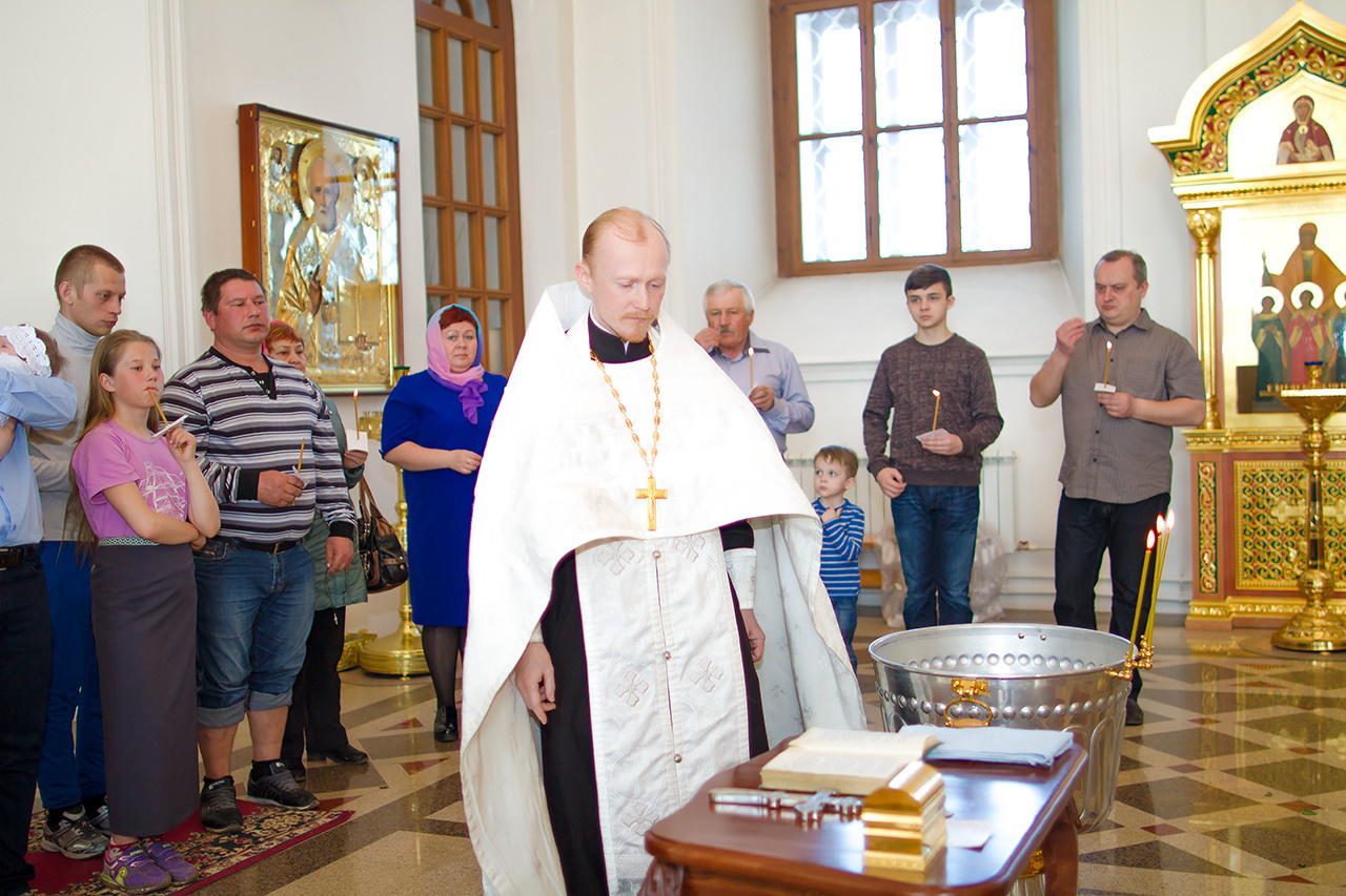 Крещение. Профессиональный Фотограф в Москве Андрей Славнов