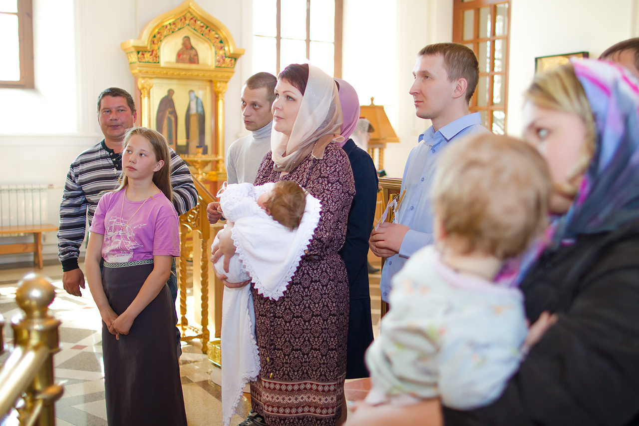 Крещение. Профессиональный Фотограф в Москве Андрей Славнов