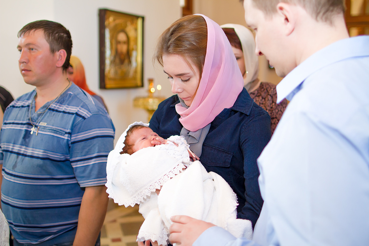 Крещение. Профессиональный Фотограф в Москве Андрей Славнов