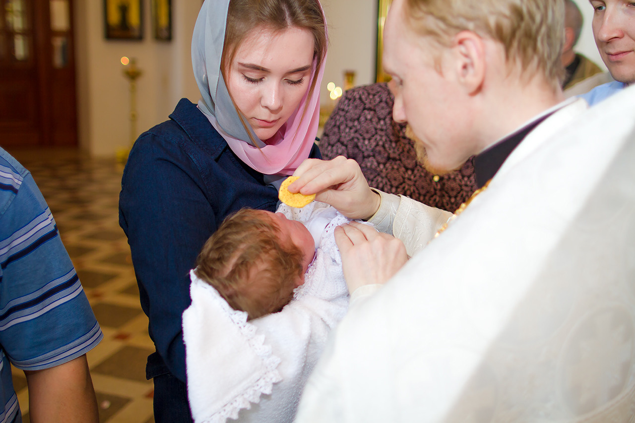Крещение. Профессиональный Фотограф в Москве Андрей Славнов