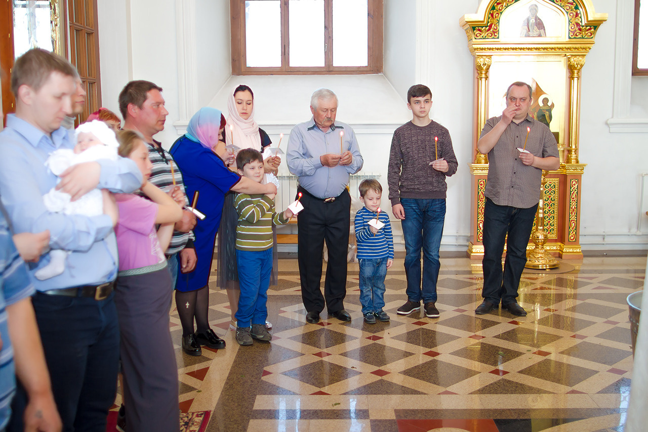 Крещение. Профессиональный Фотограф в Москве Андрей Славнов