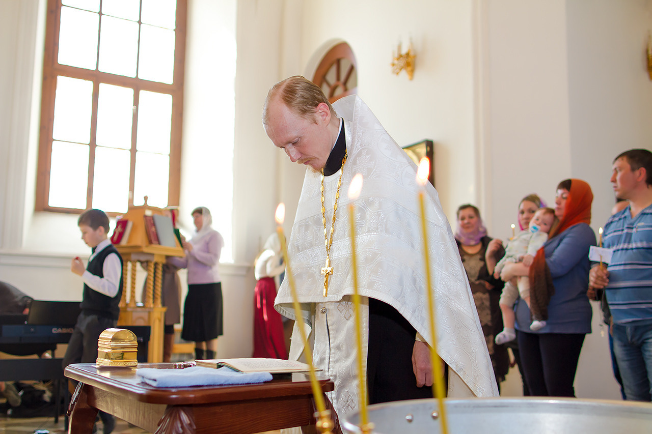 Крещение. Профессиональный Фотограф в Москве Андрей Славнов