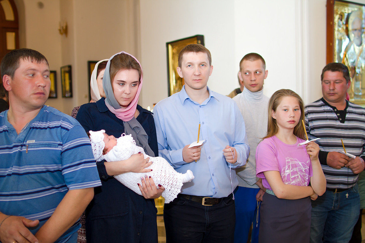 Крещение. Профессиональный Фотограф в Москве Андрей Славнов