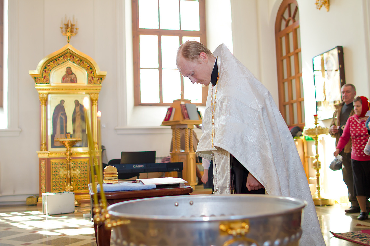 Крещение. Профессиональный Фотограф в Москве Андрей Славнов