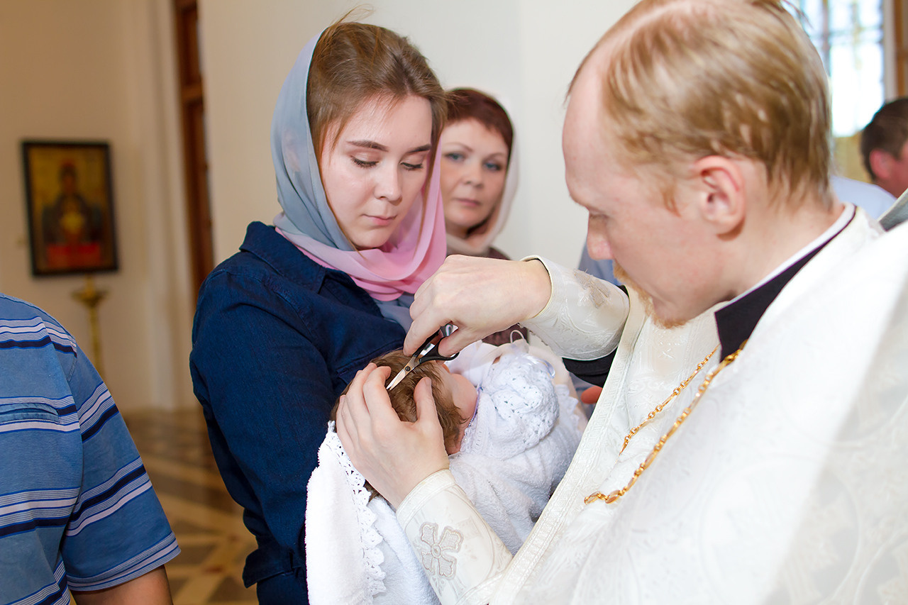 Крещение. Профессиональный Фотограф в Москве Андрей Славнов