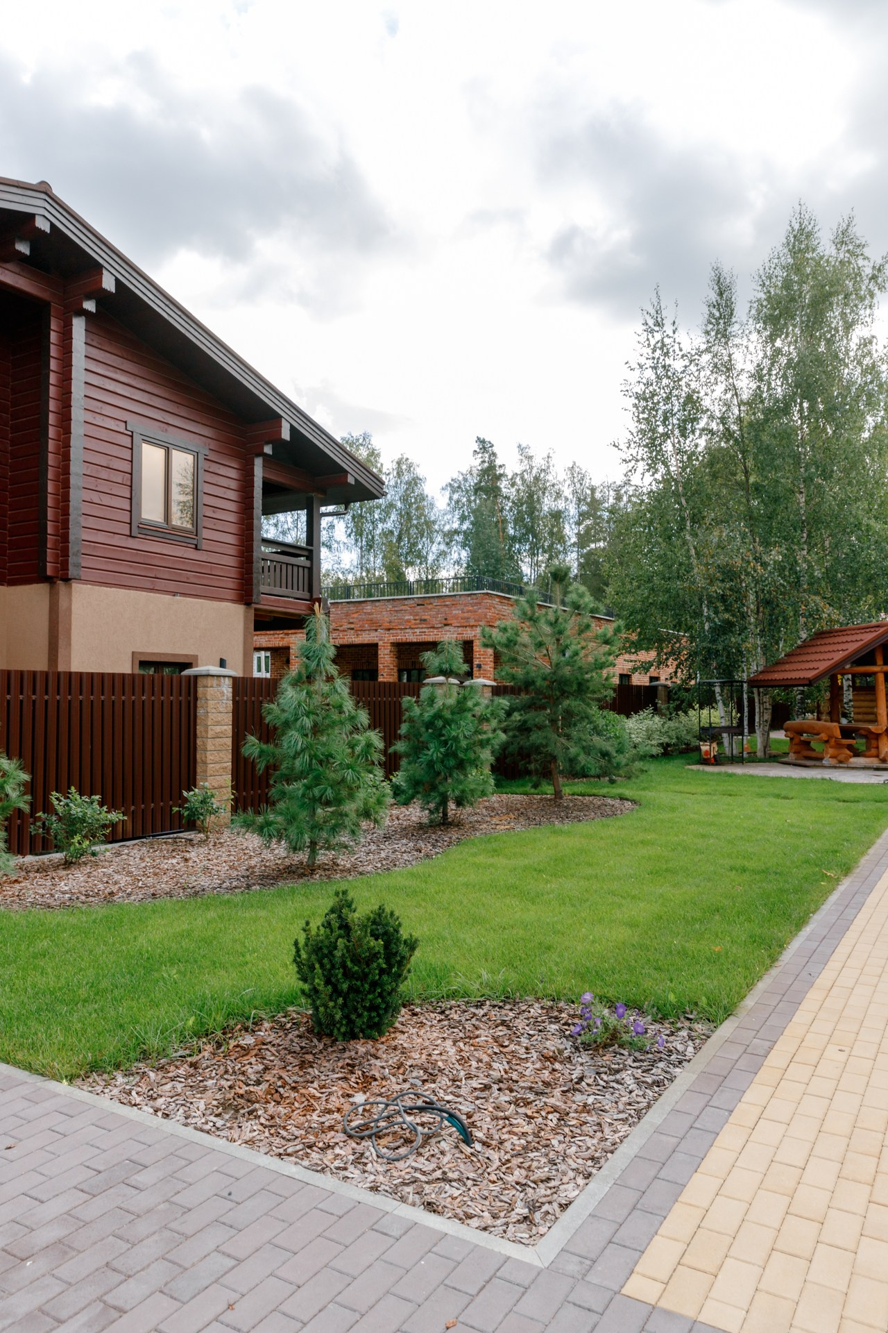 Загородный дом. Ландшафтный дизайн. Репортажный фотограф в Санкт-Петербурге Жолудев Владислав