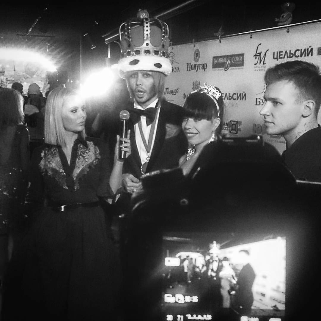 Backstage. Filmmaker Vadim Averin