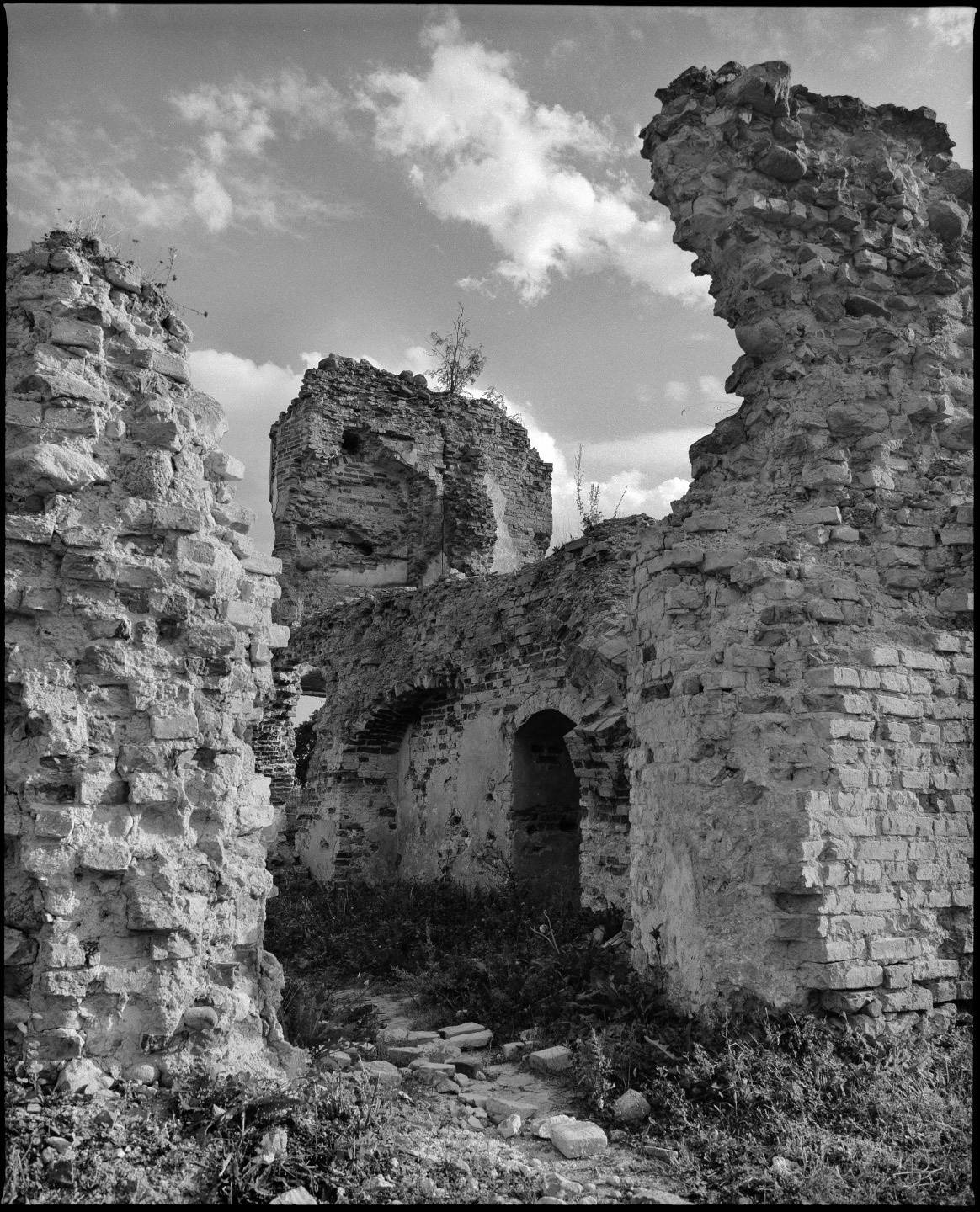 Черный замок Ольшанский. Плёнка Ilford FP4 plus