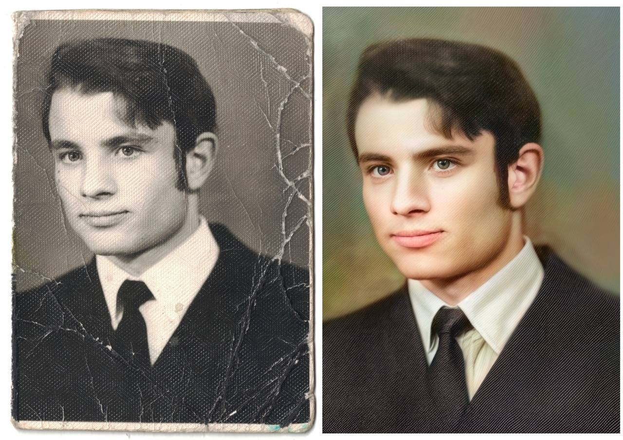 Реставрация старых фотографий. Фотограф фотосалон SO! photo&video город Находка Приморский край