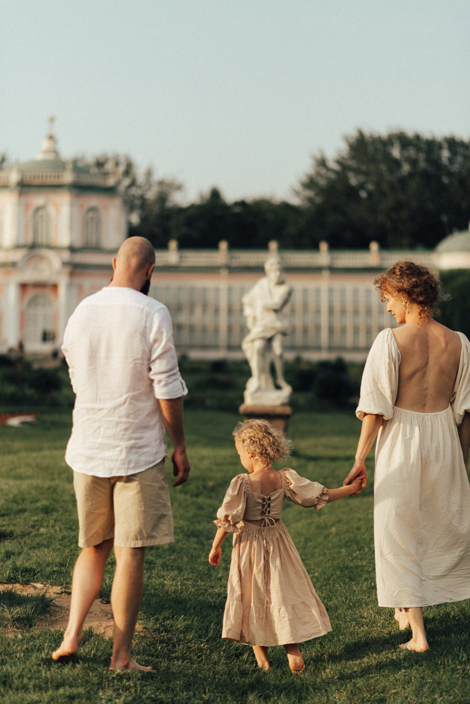 Тим, Лиза, Варя | на природе