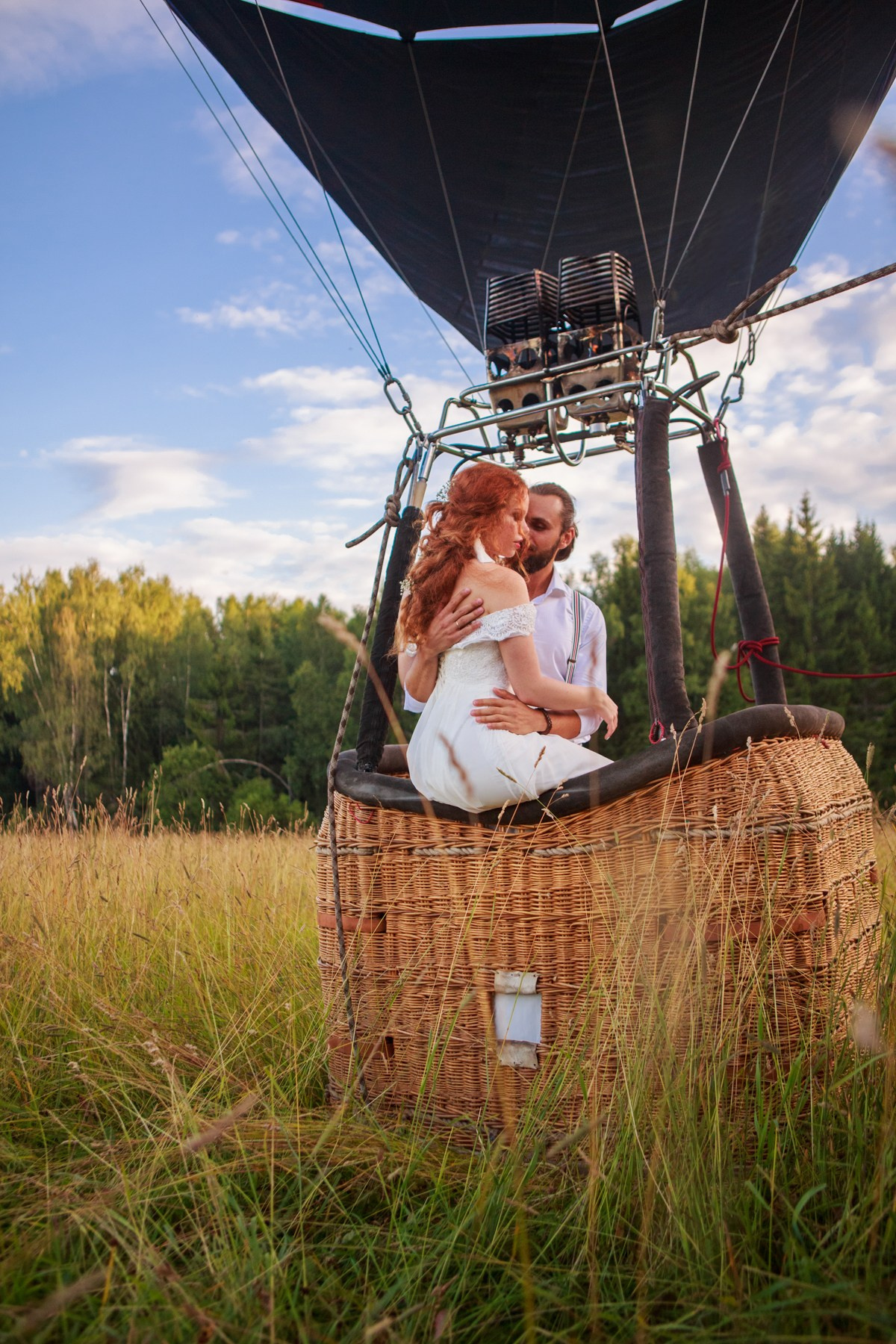 На большом воздушном шаре. Семейный и детский фотограф в Москве Мария Быкова