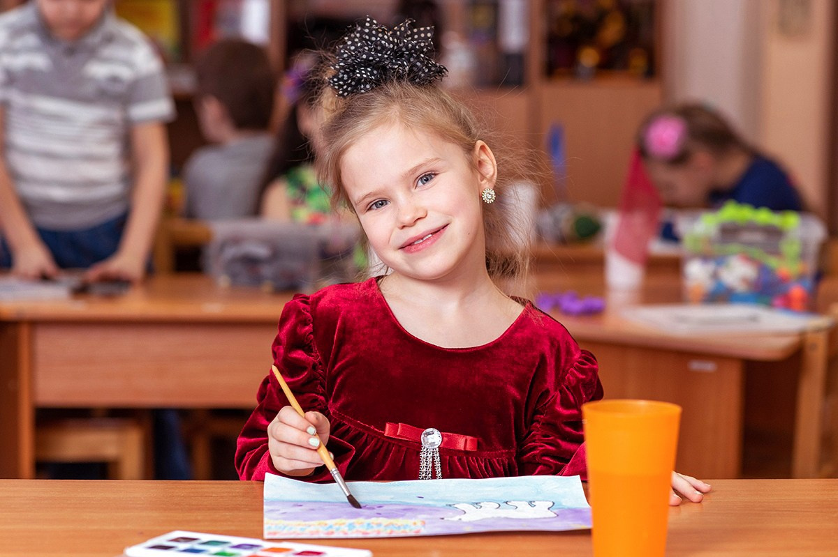 В садике. Выпускные альбомы СПБ. Фотограф в Садик и Школу