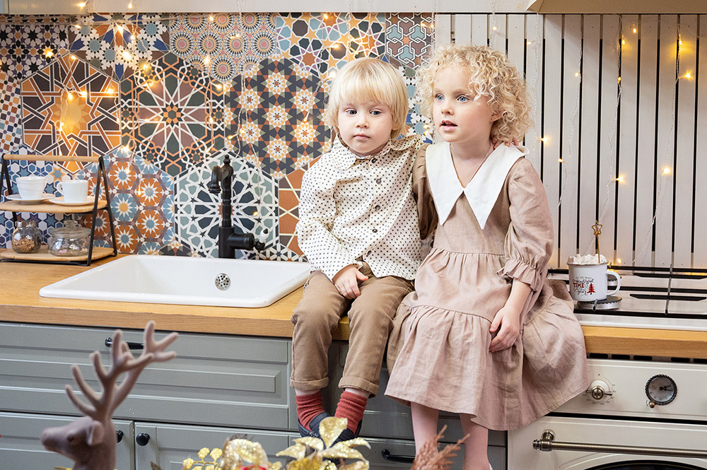 Новогодняя фотосессия семейная. Семейный и детский фотограф в детских садах и школах