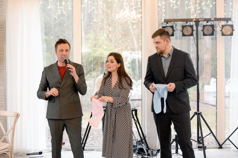 Денис и Алина. Ведущий на свадьбу в Москве Зубков Алексей