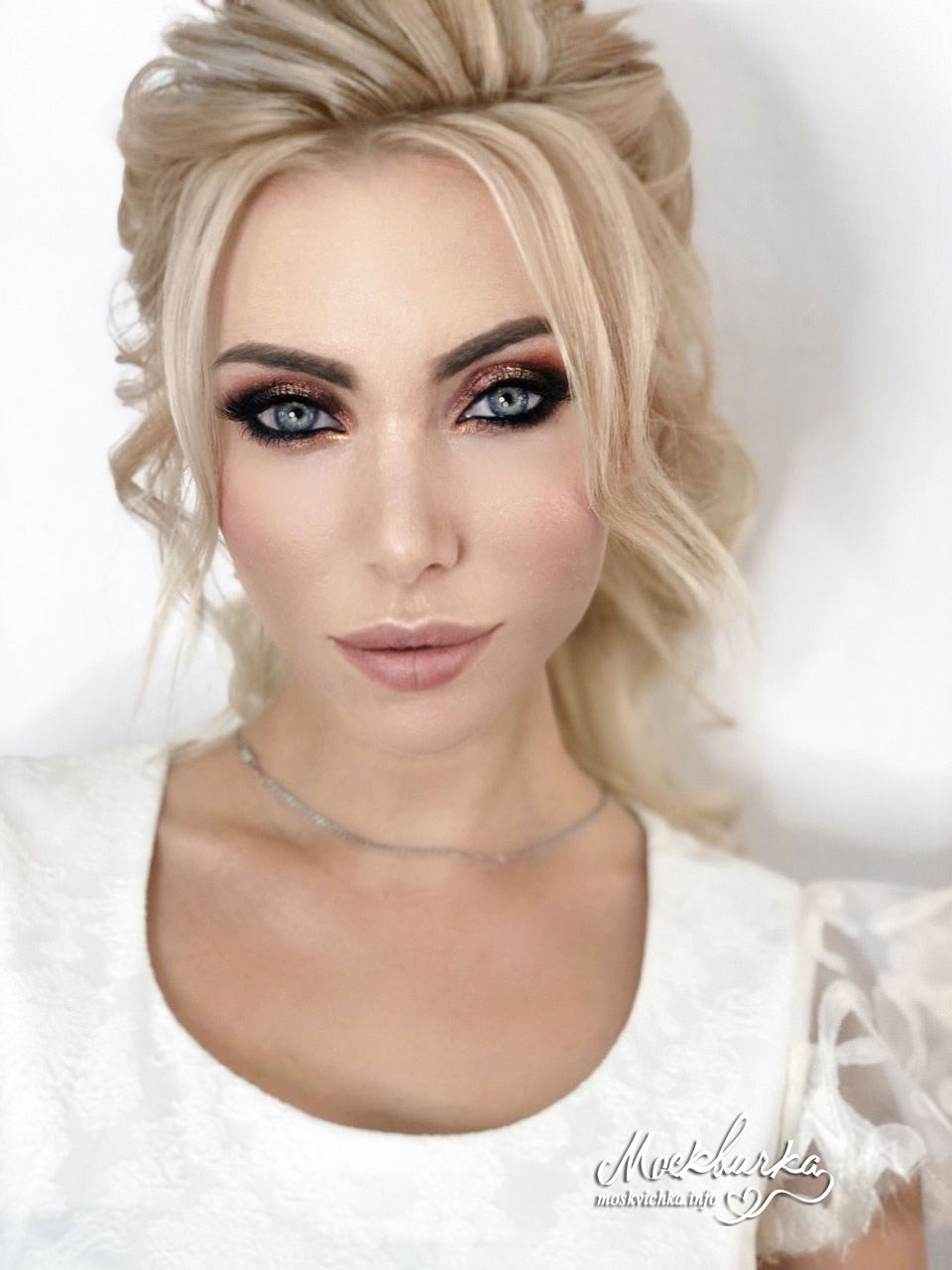 Вечерние образы. Прически и макияж на свадьбу, фотосессию, корпоратив от стилиста Кандаловой Елены в Москве, Домодедово