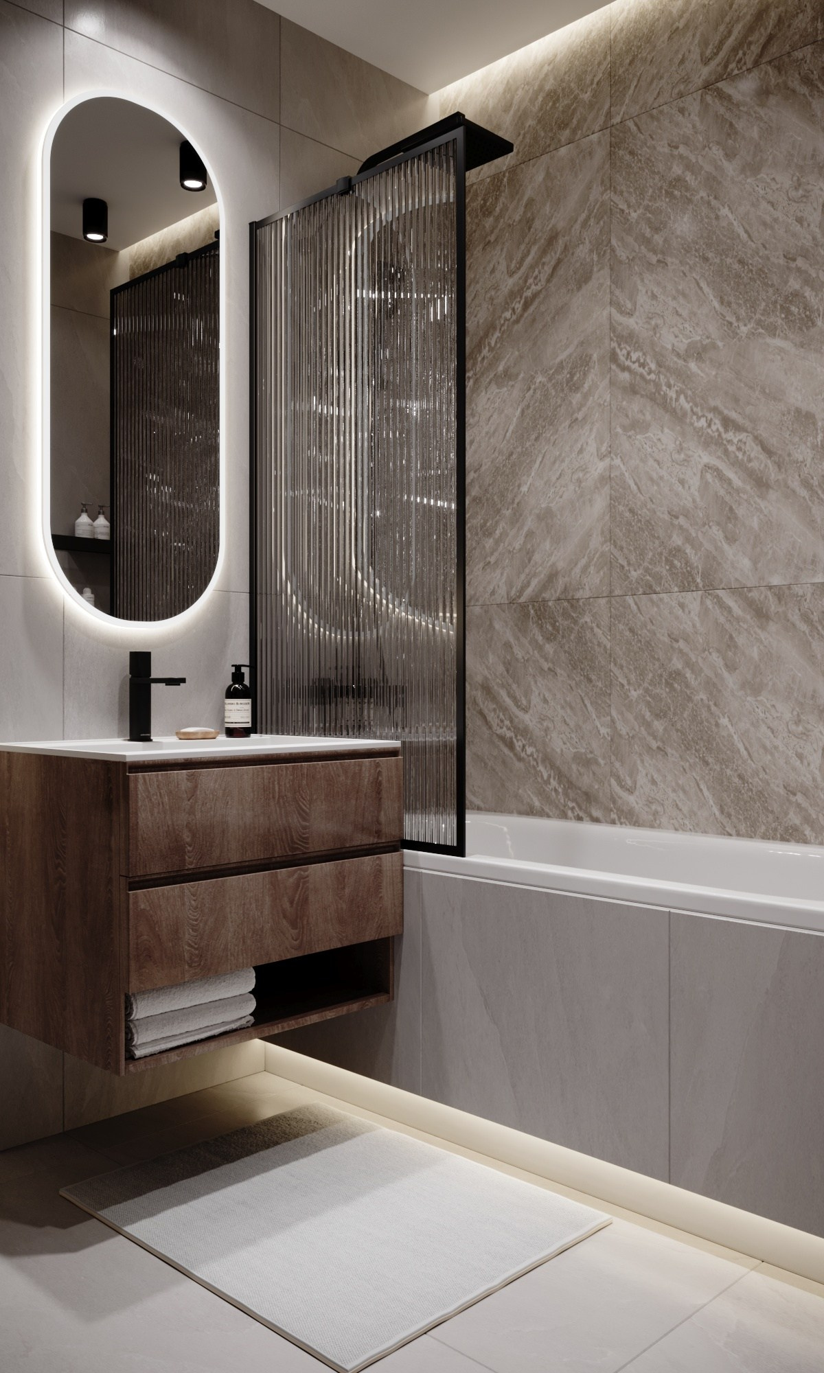 Квартира 70 м². Дизайнер интерьера Еремина Юлия