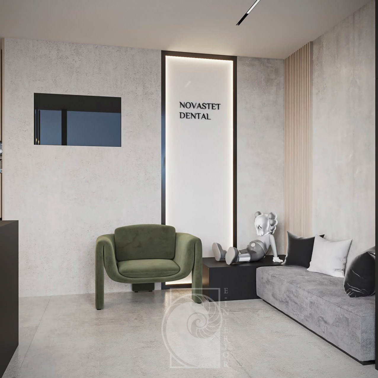 DENTAL_NOVASTET. Дизайн интерьера Евгения Тисленко