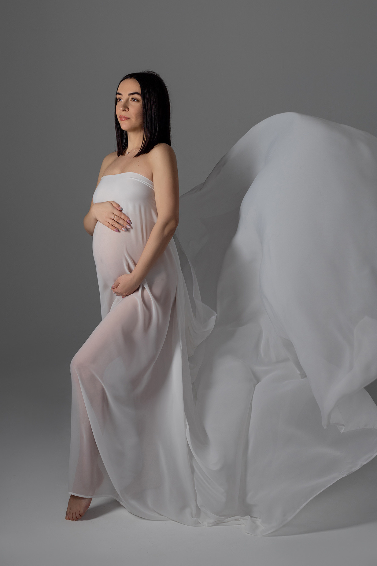 Стильно. Нежно. Летяще. Беременные съёмки. Фотограф беременности Анна Штельвах