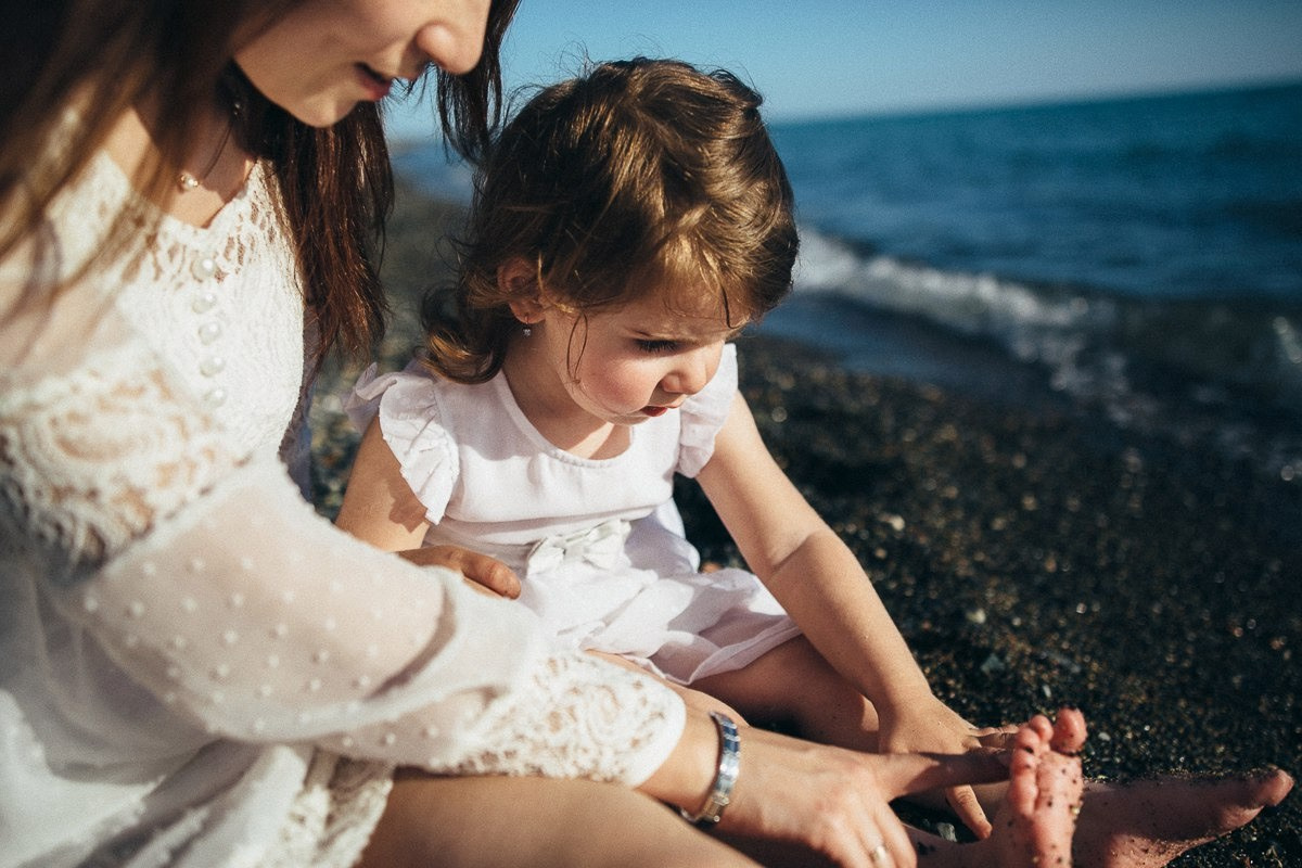 Вдыхая запах моря. Семейный фотограф на крещение и венчание