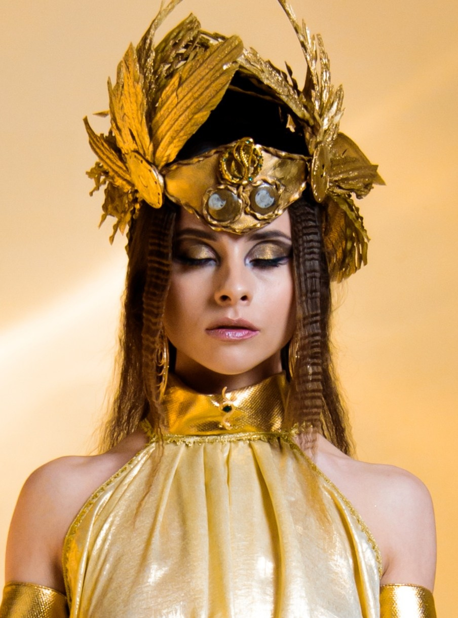 Египетская Богиня творческий образ. Парикмахер Художник модельер. Визажист — стилист