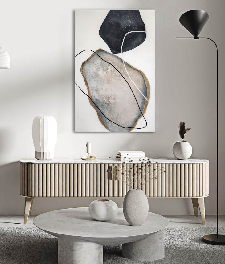 Картина "Вечность", размер 120х80 см, холст, акрил,поталь, лак.2022