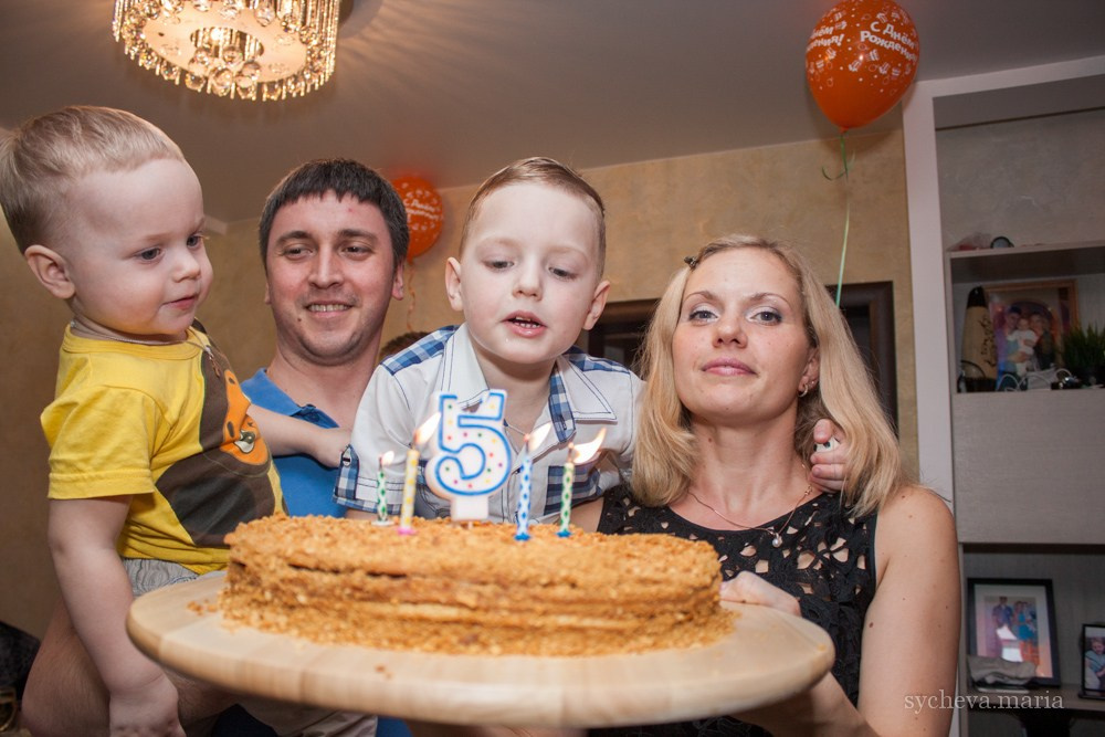 День рождения Алёши дома. Детский и семейный фотограф, фотограф мероприятий Нижний Новгород