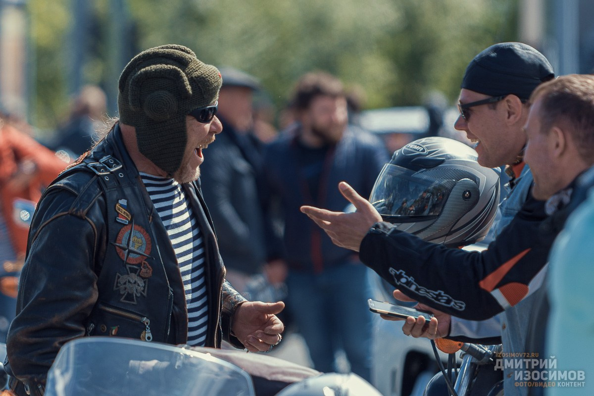 Слёт байкеров
