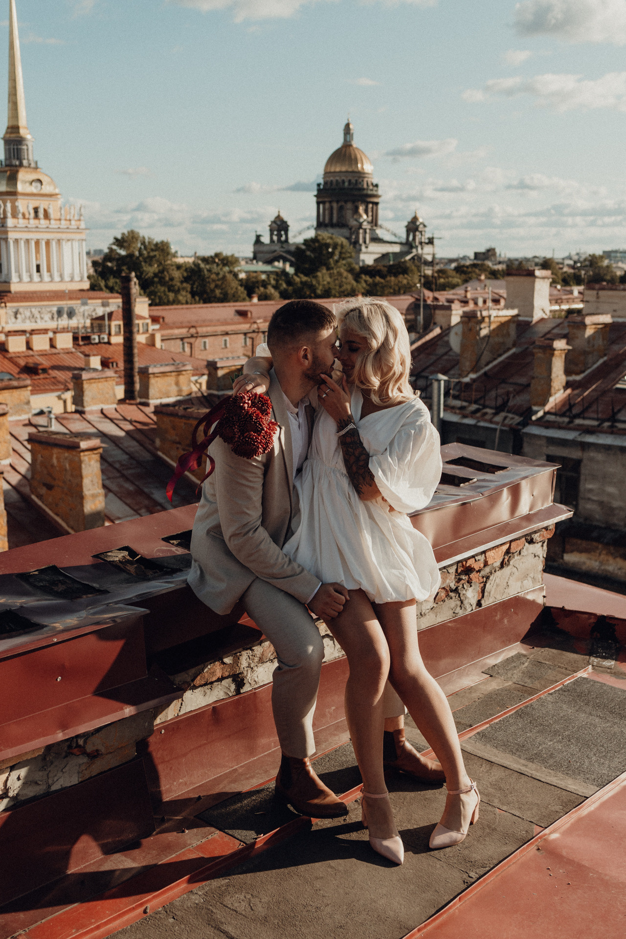 Фотосессия на крыше. Семейный и свадебный фотограф в Краснодарском крае и РА Юлия Голуб