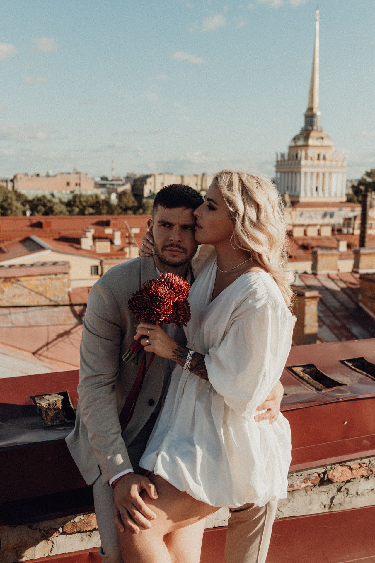 Фотосессия на крыше. Семейный и свадебный фотограф в Краснодарском крае и РА Юлия Голуб