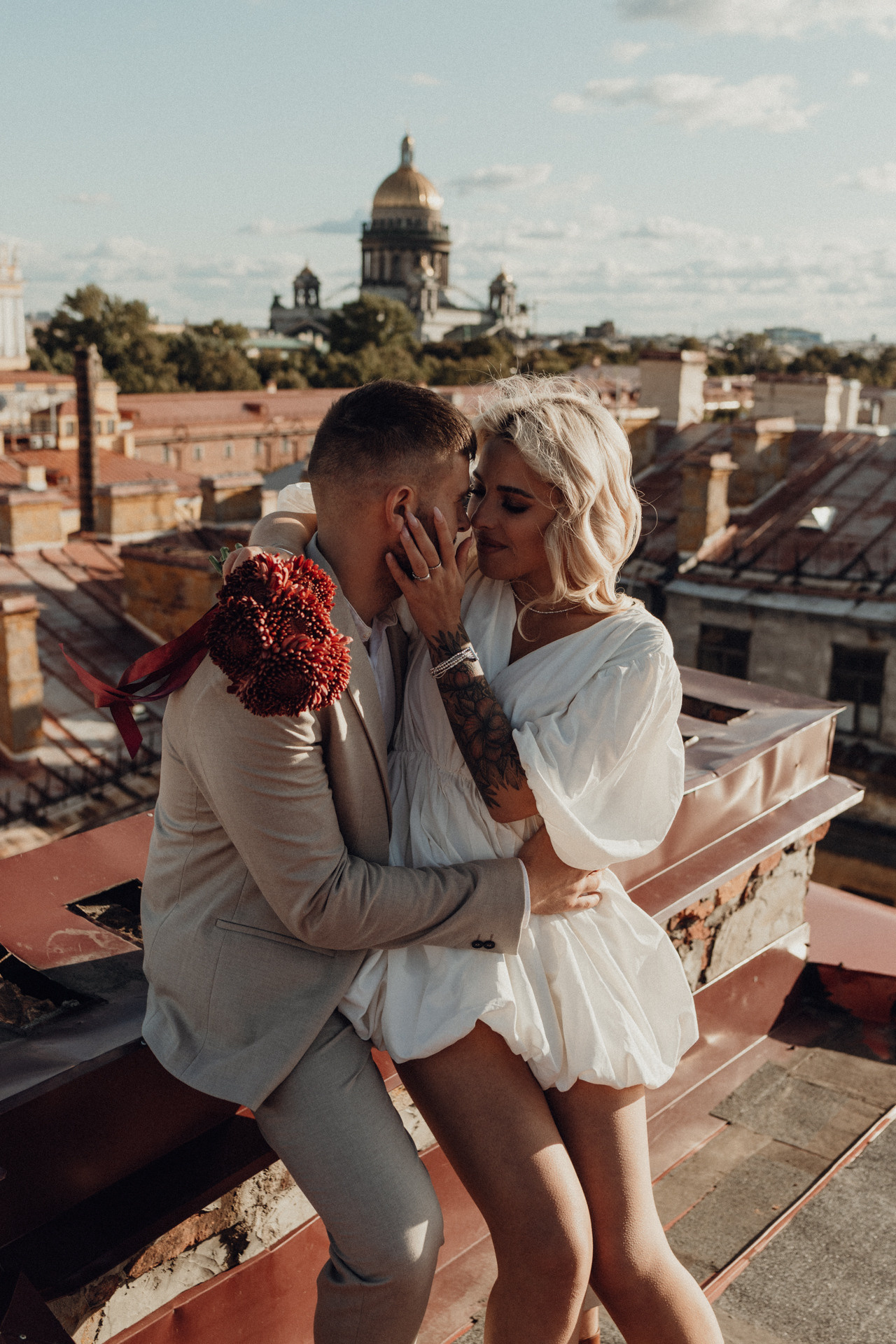 Фотосессия на крыше. Семейный и свадебный фотограф в Краснодарском крае и РА Юлия Голуб