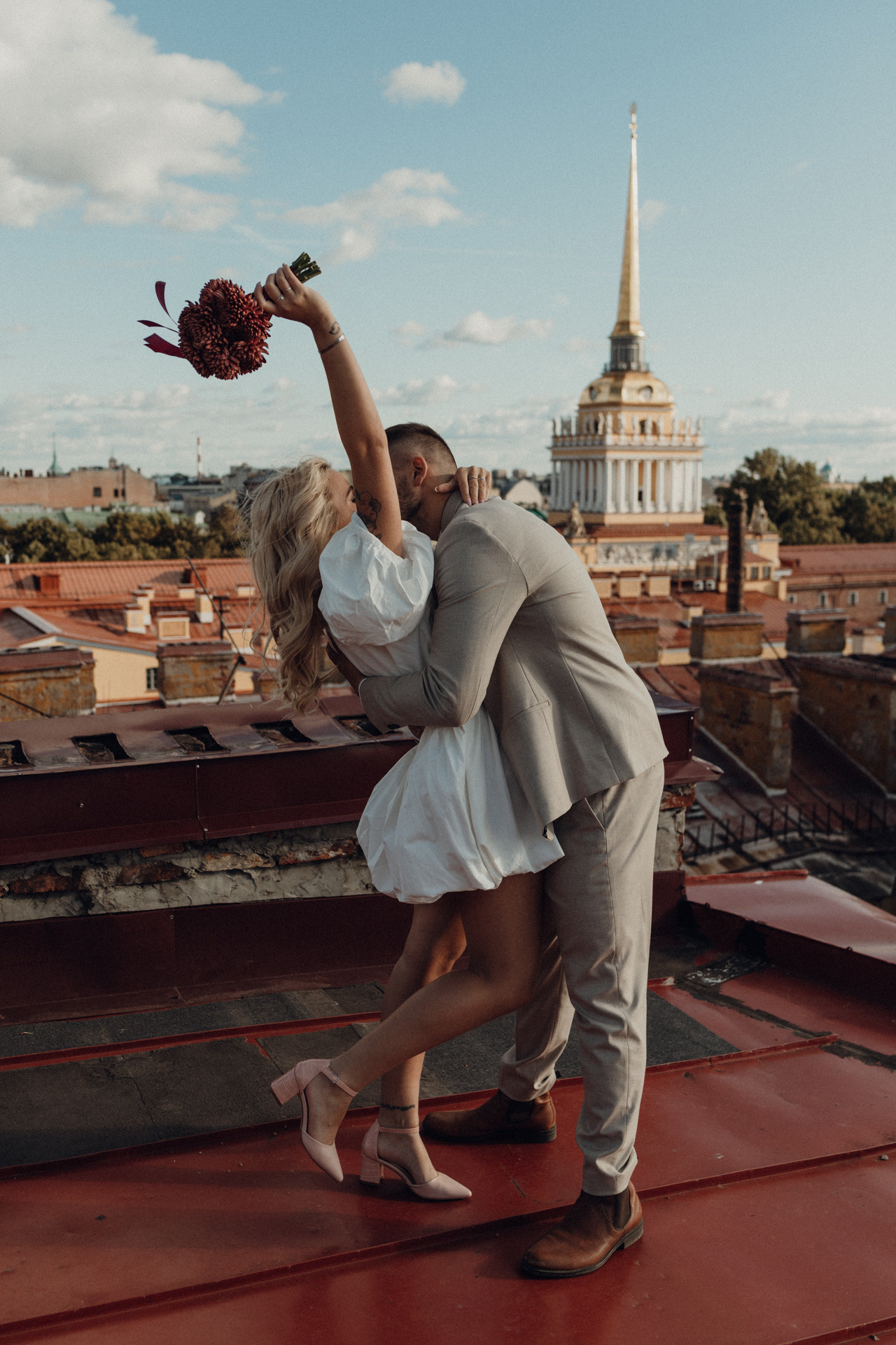 Фотосессия на крыше. Семейный и свадебный фотограф в Краснодарском крае и РА Юлия Голуб