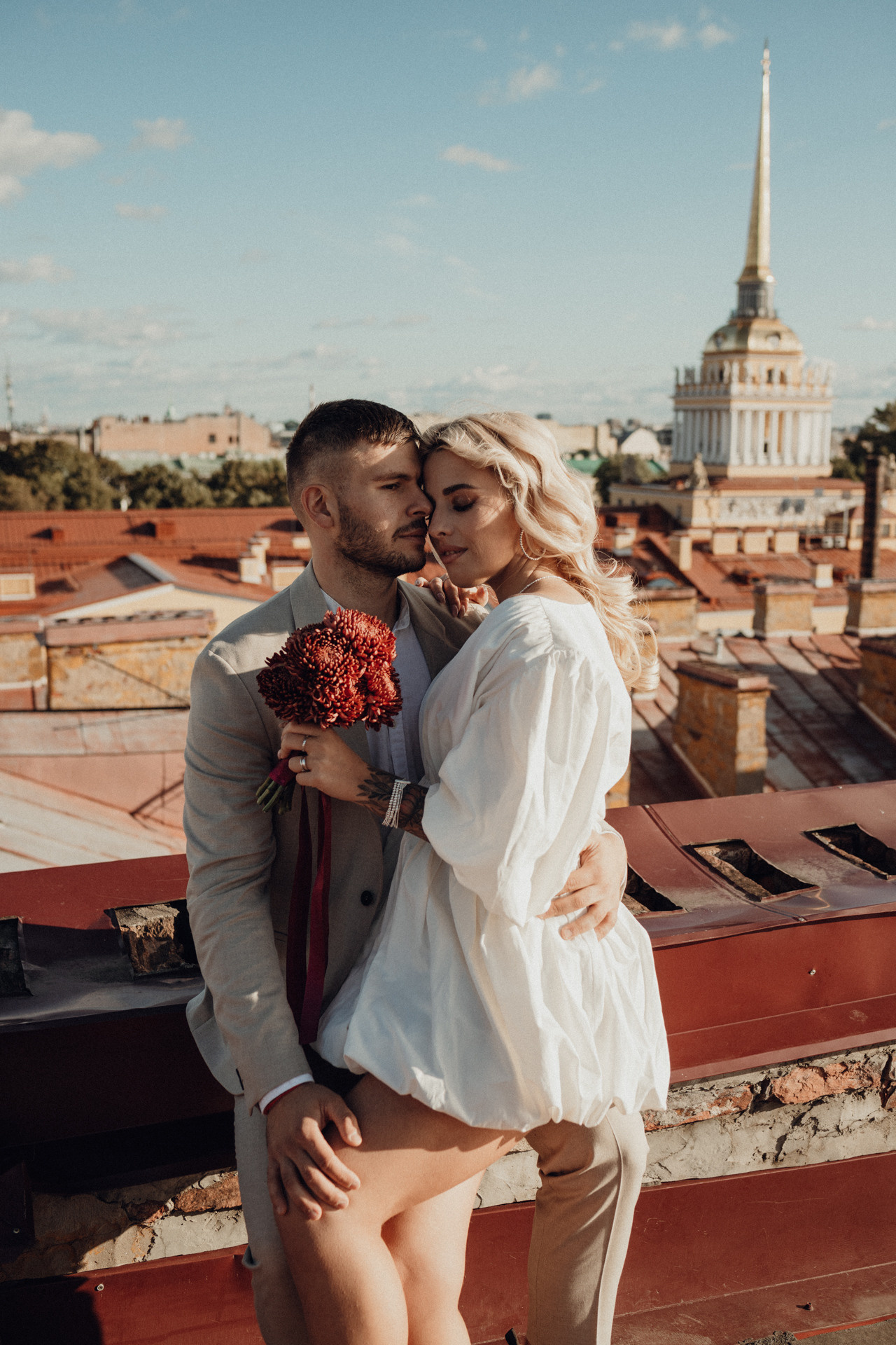 Фотосессия на крыше. Семейный и свадебный фотограф в Краснодарском крае и РА Юлия Голуб