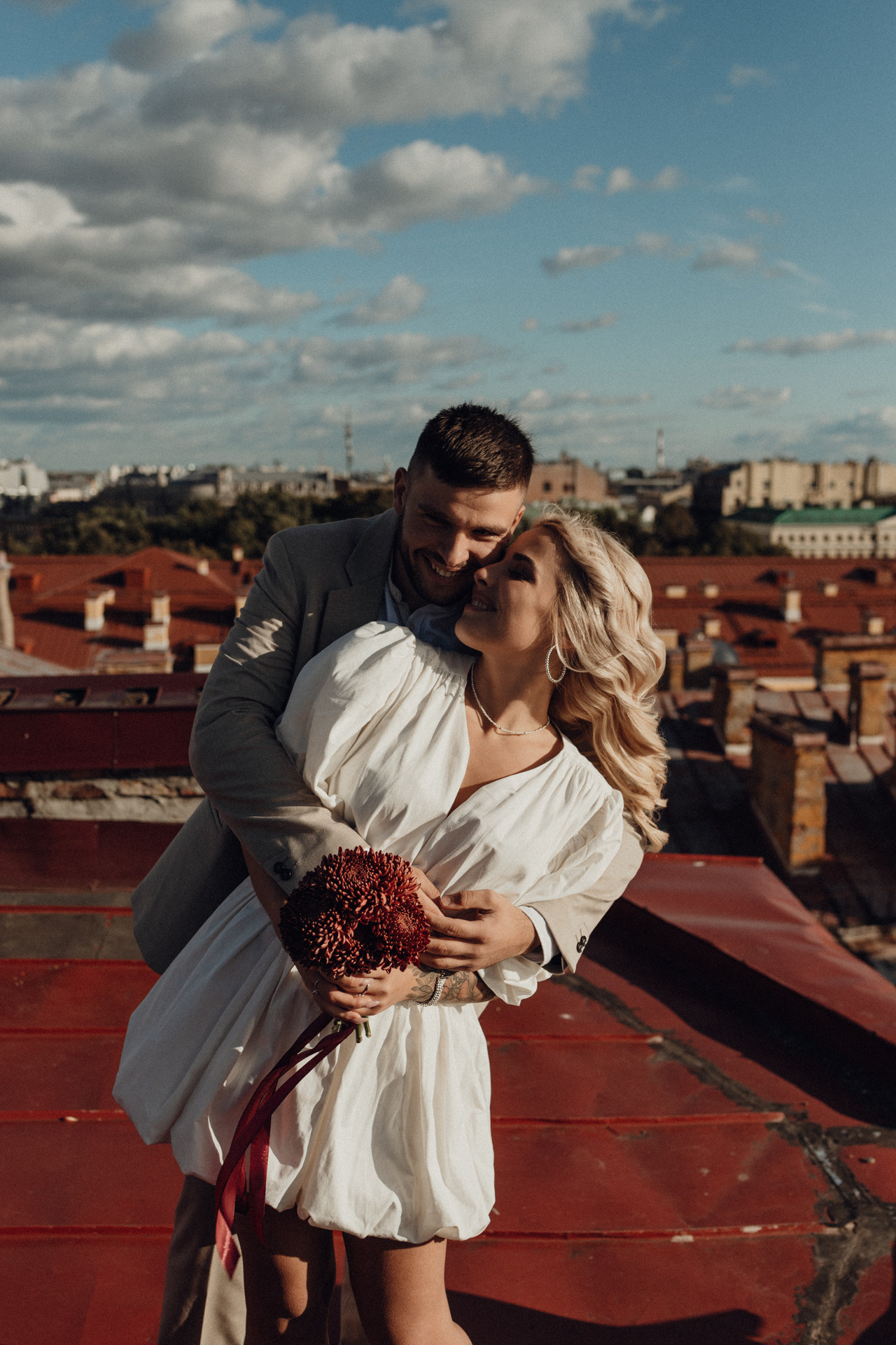 Фотосессия на крыше. Семейный и свадебный фотограф в Краснодарском крае и РА Юлия Голуб