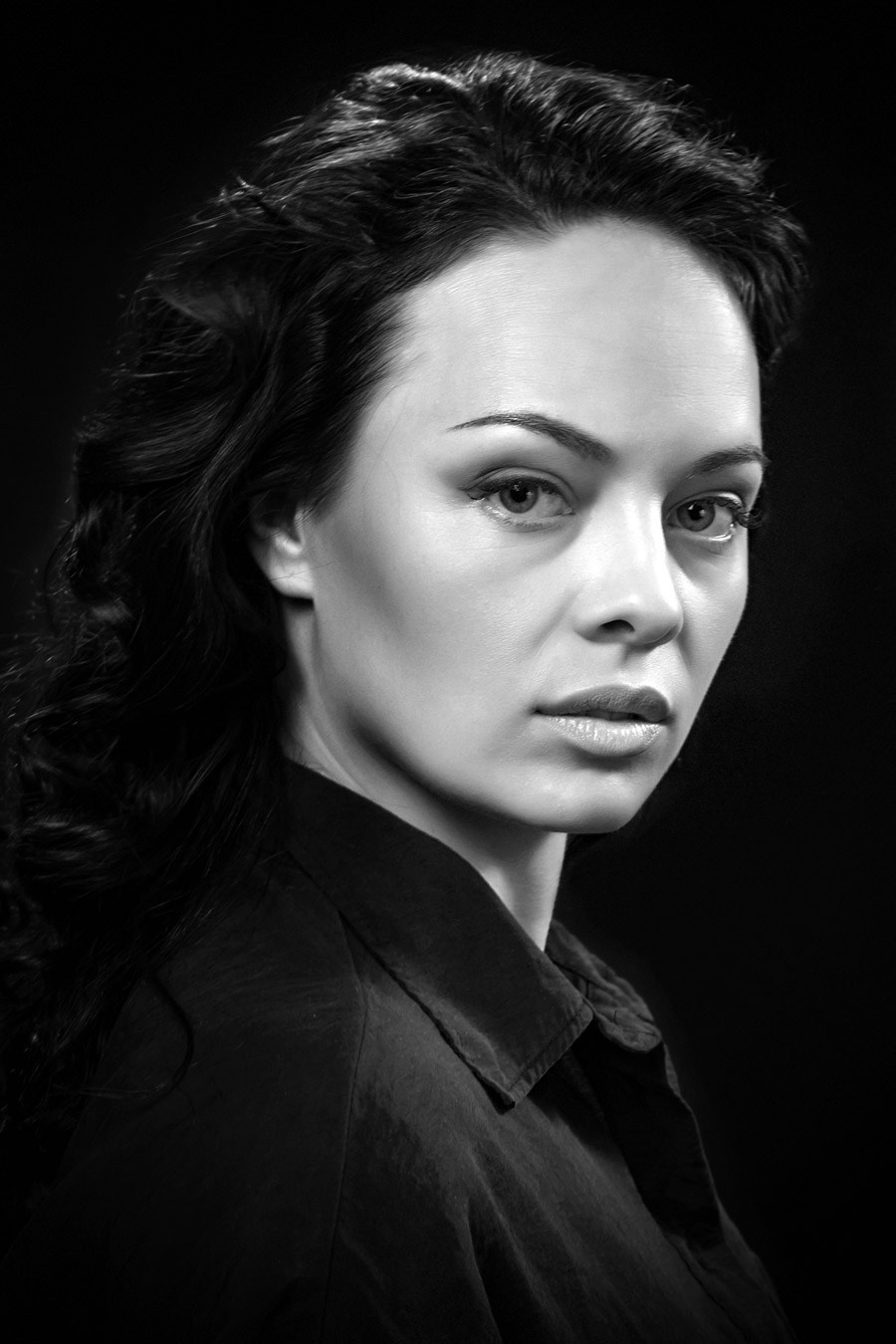 Студийный портрет. Фотограф Вадим Тренин — аналоговая ретрофотосъемка, танго-фотография,