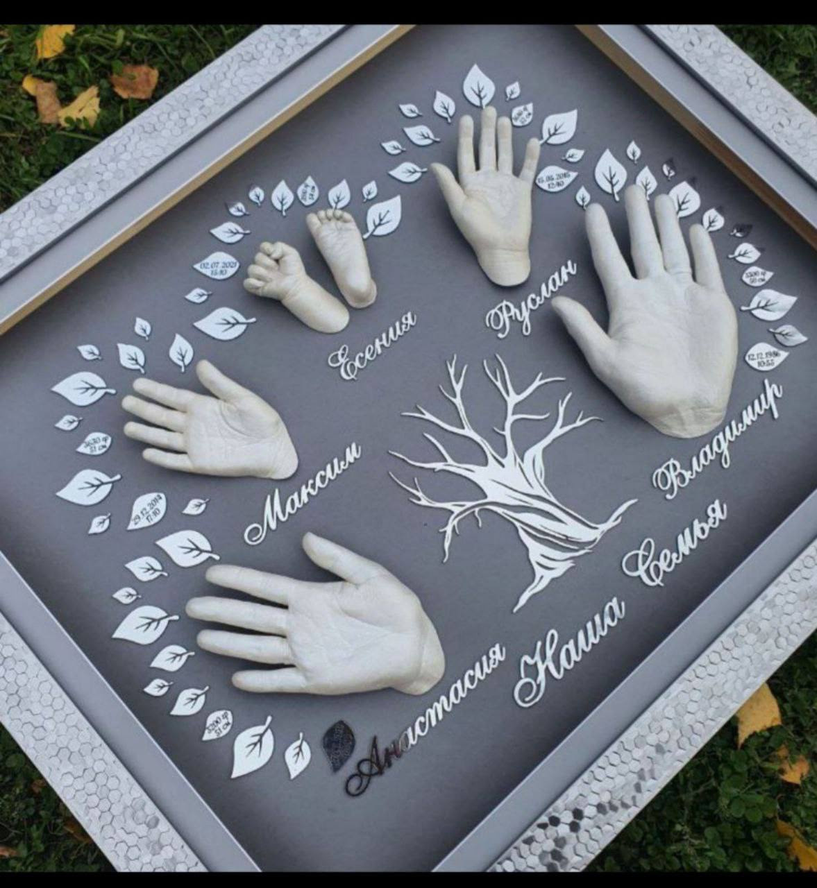 Детские слепки рук и ног в 2д и 3д формате Екатеринбург. ТОПовый фотограф новорожденных newborn и беременности, Екатеринбург