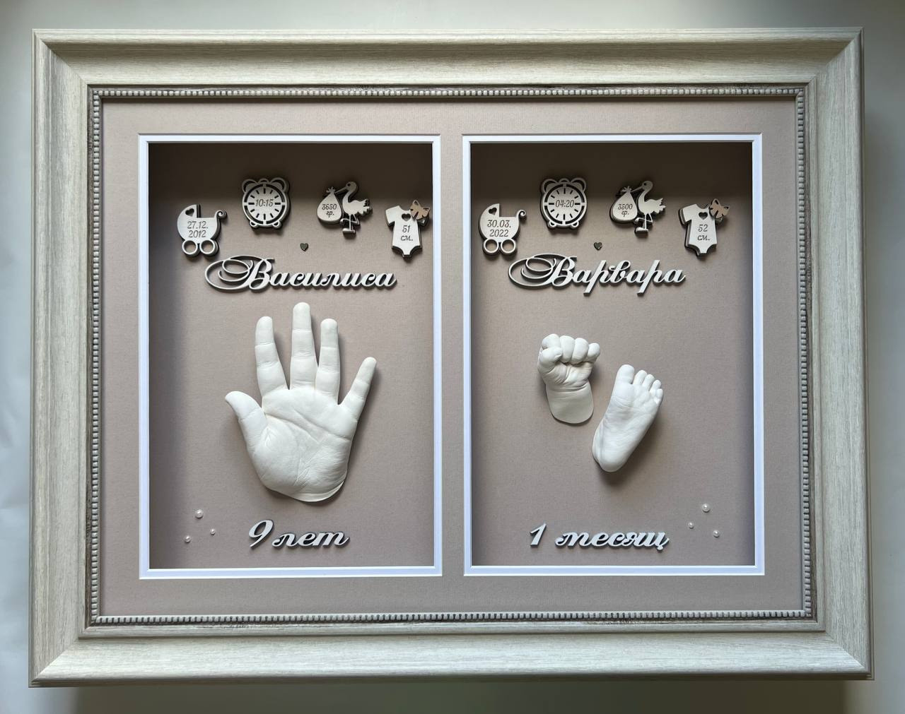 Детские слепки рук и ног в 2д и 3д формате Екатеринбург. ТОПовый фотограф новорожденных newborn и беременности, Екатеринбург