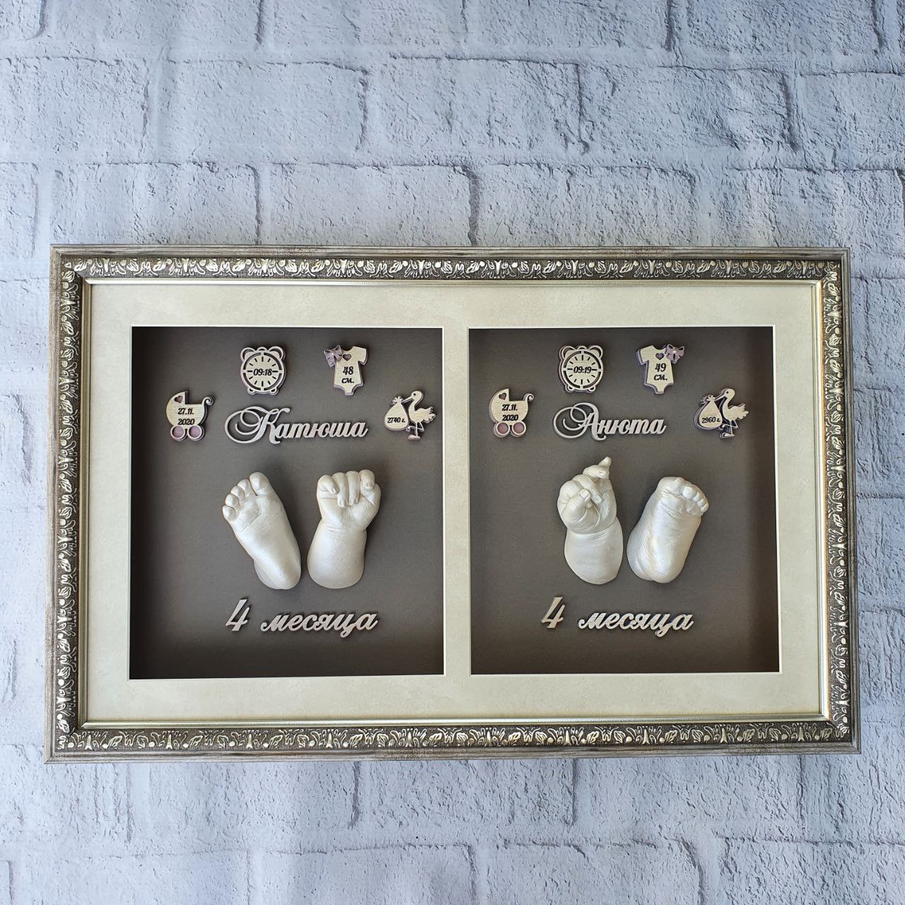 Детские слепки рук и ног в 2д и 3д формате Екатеринбург. ТОПовый фотограф новорожденных newborn и беременности, Екатеринбург