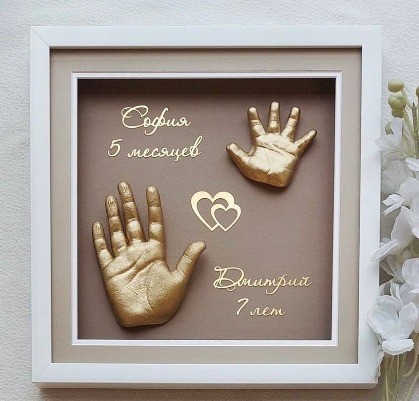 Детские слепки рук и ног в 2д и 3д формате Екатеринбург. ТОПовый фотограф новорожденных newborn и беременности, Екатеринбург