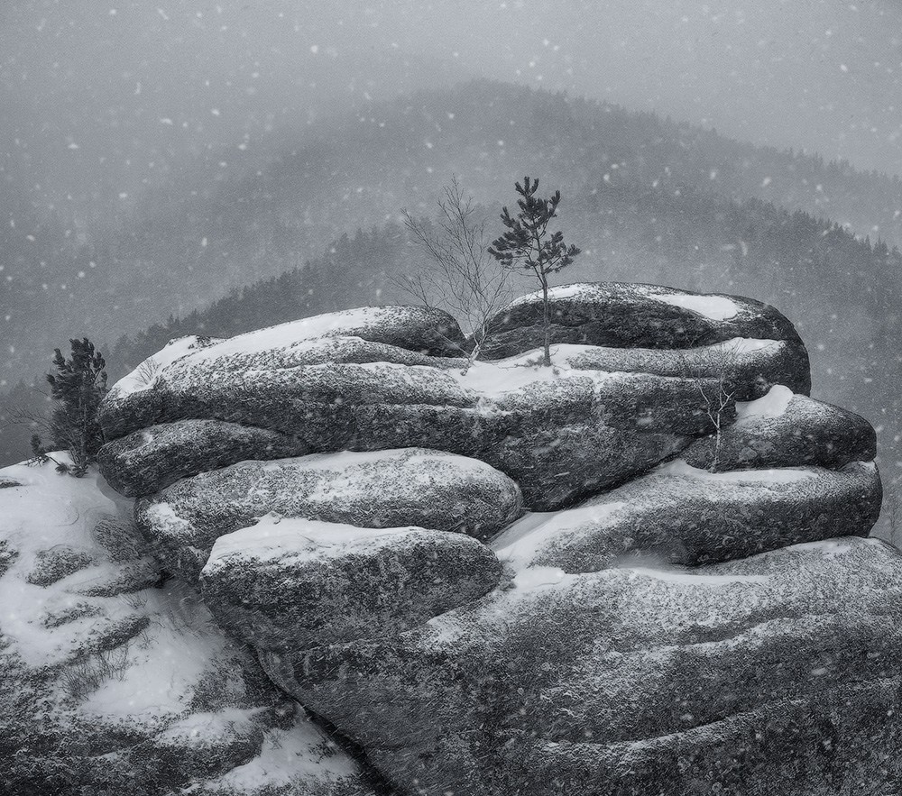 Зима. Александр Лещёнок-фотограф-пейзажист / г. Красноярск