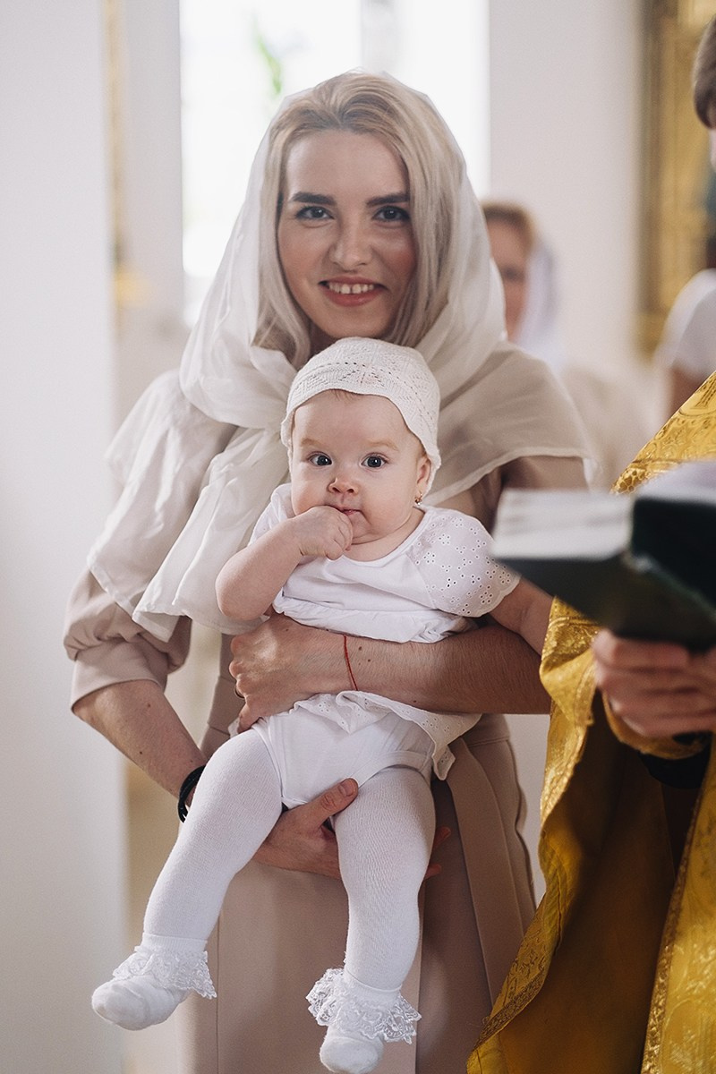 Крещение Ангелина Сергей Агата. Свадебный и семейный фотограф в Казани и Зеленодольске Ланочкин Илья