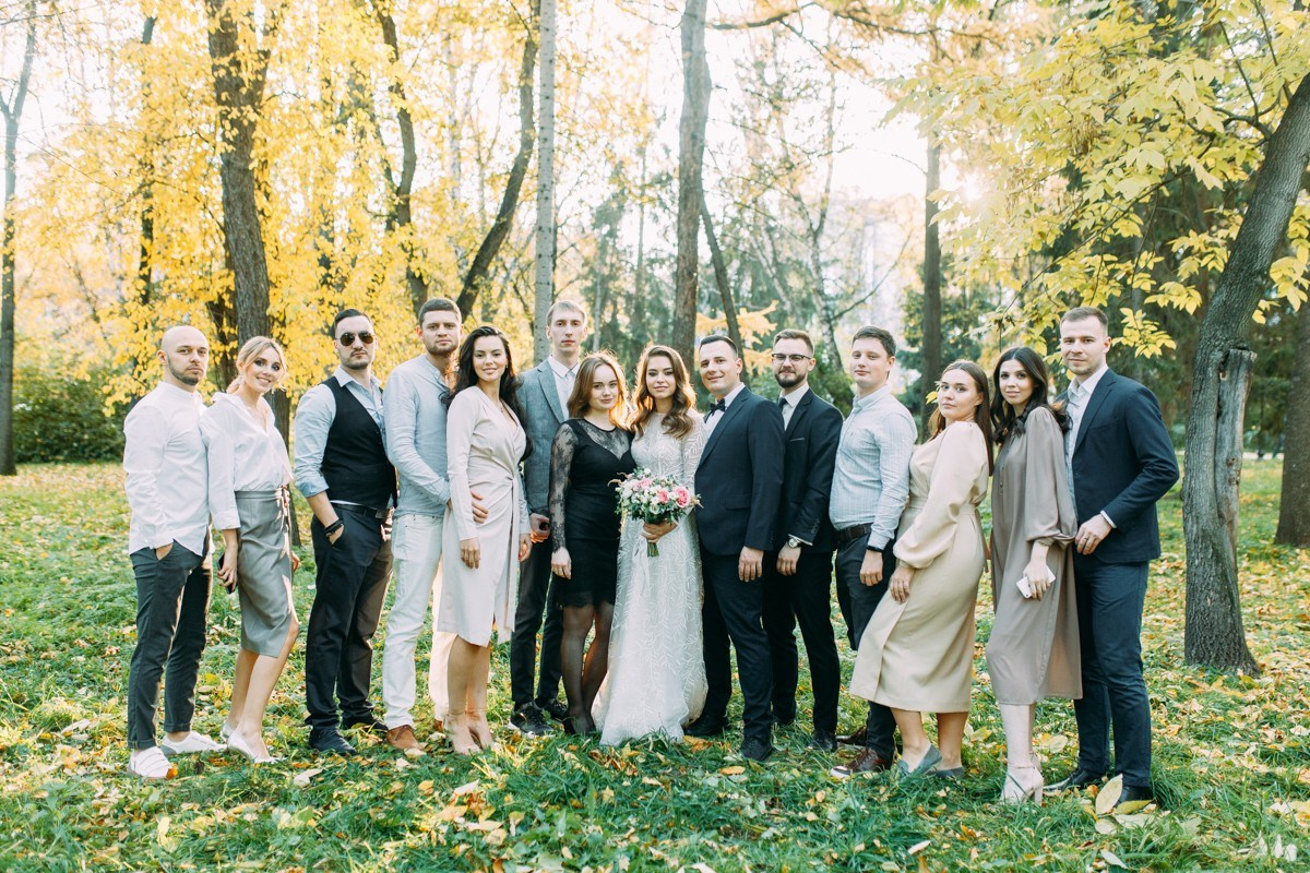 Камерная свадьба в Европейском стиле