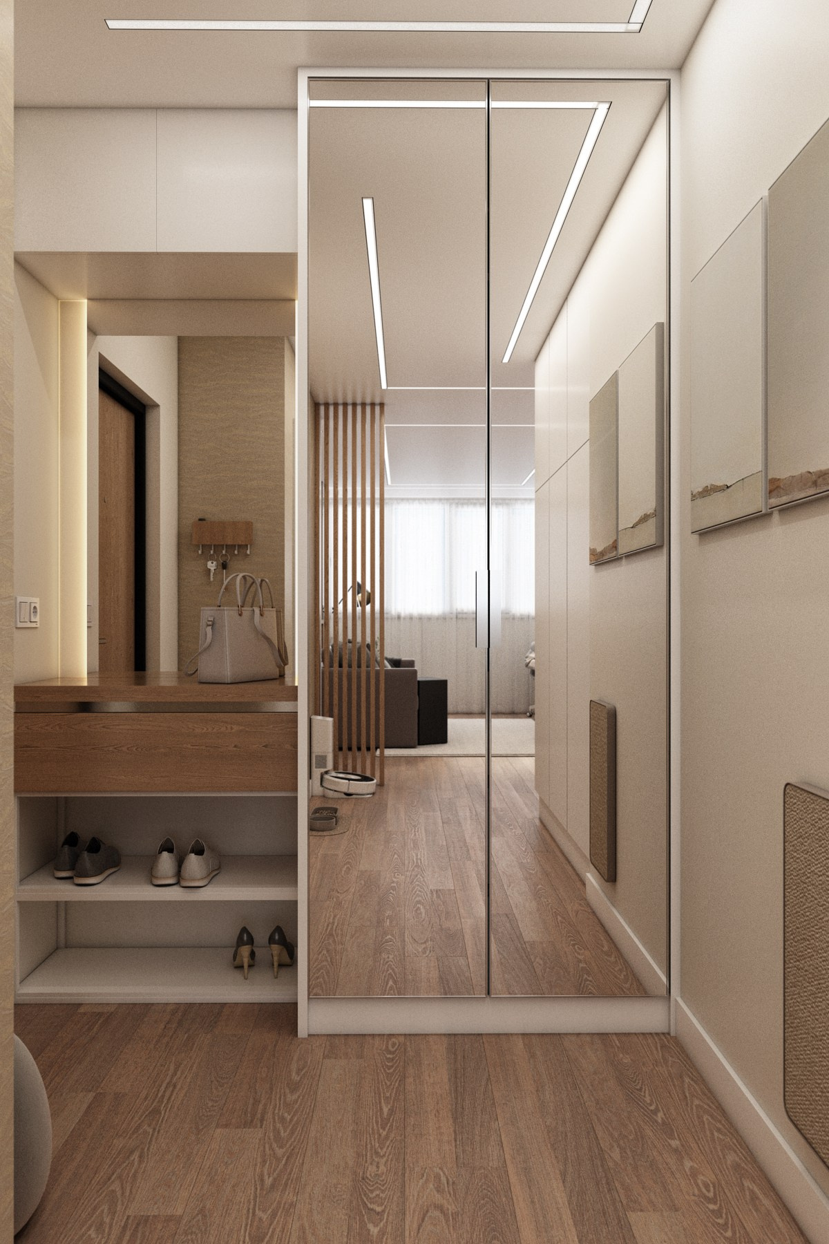 Простой и функциональный интерьер во вторичке. Дизайн-проекты жилых и общественных пространств во Владивостоке