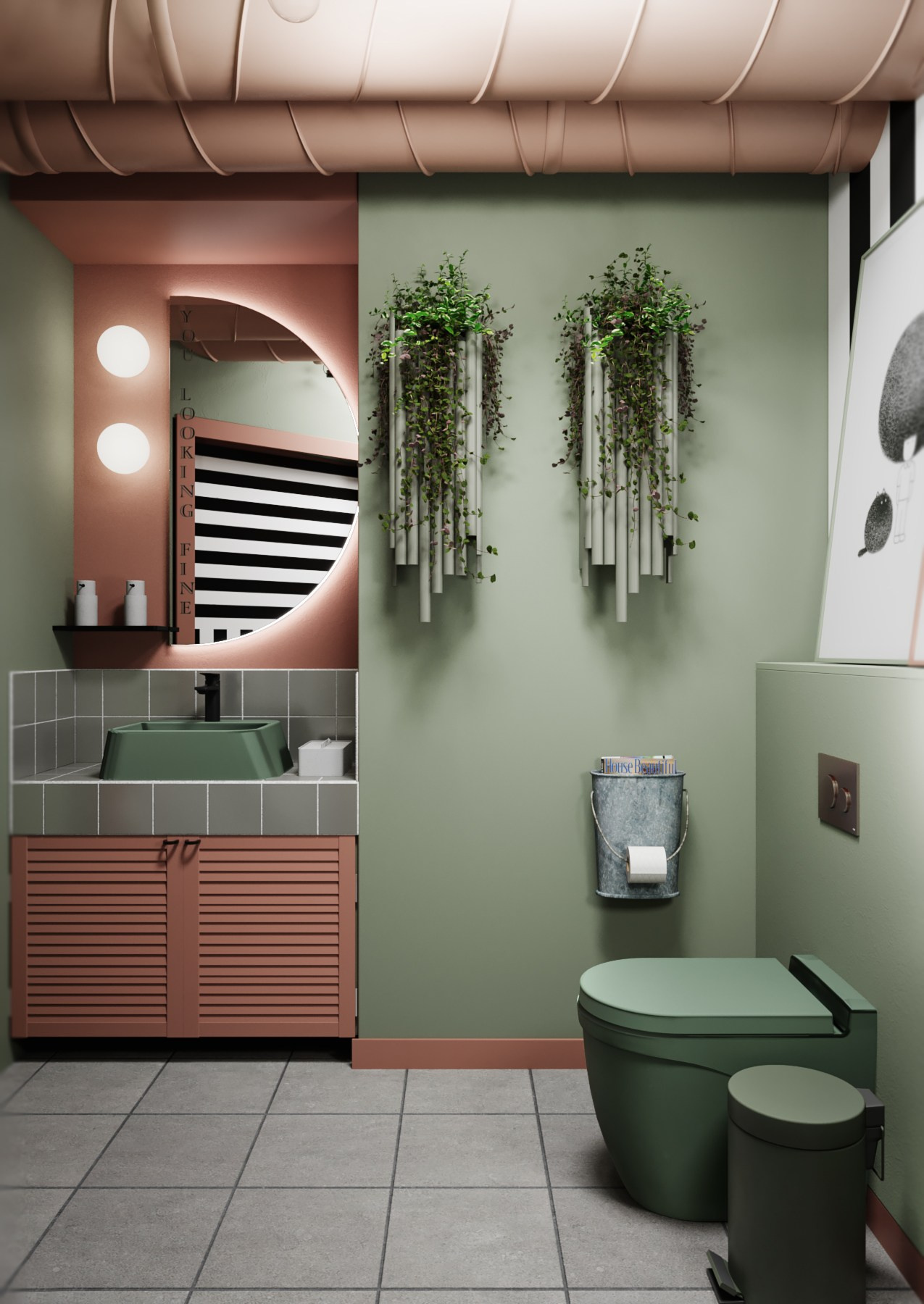 Lazy Cats Кебаб кафе. Дизайн Марина Павлюченкова. 3D визуализатор интерьеров Ксения Жарко