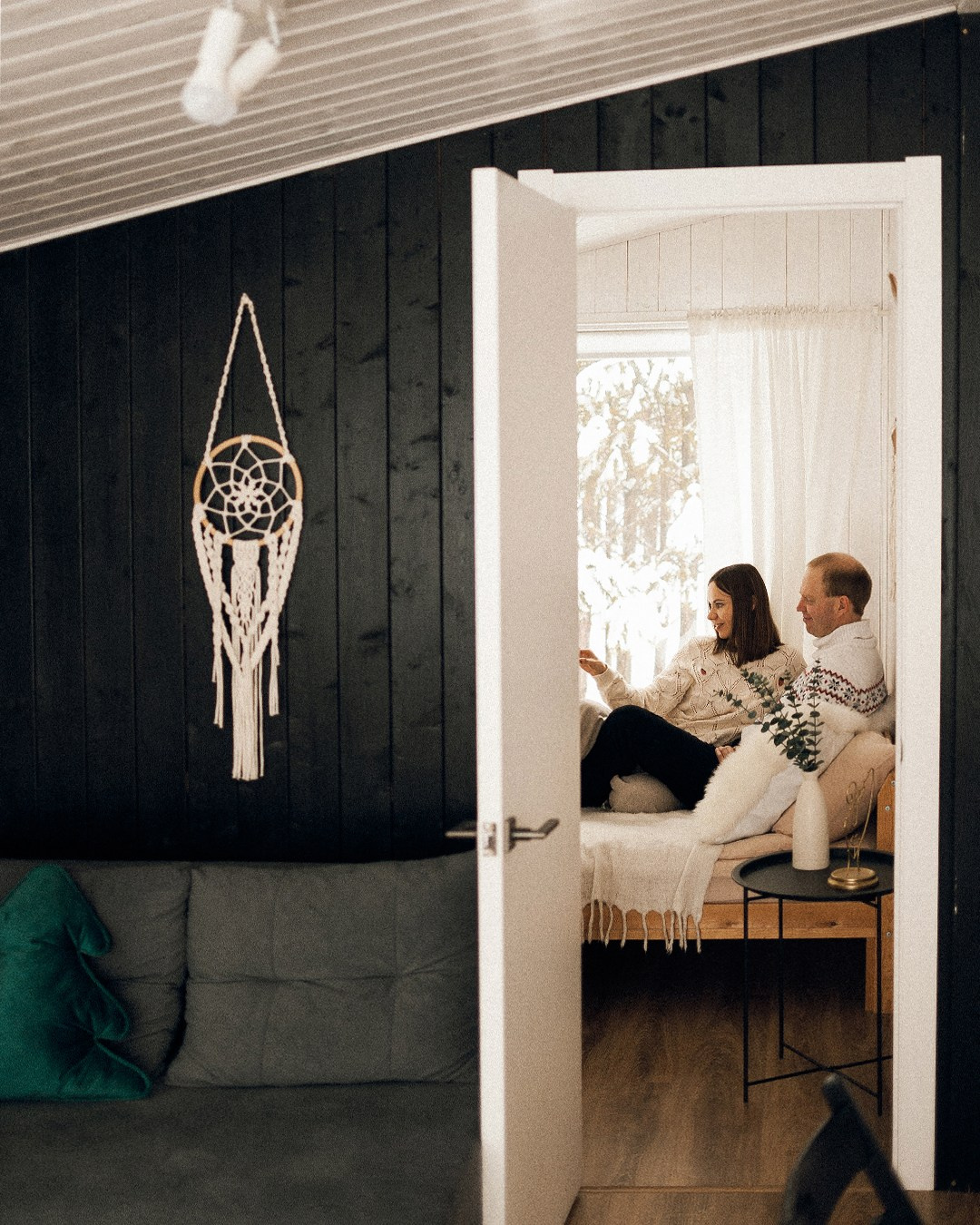 Новогодний домик в лесу 2. Фотограф в Екатеринбурге Артём Зайнетдинов