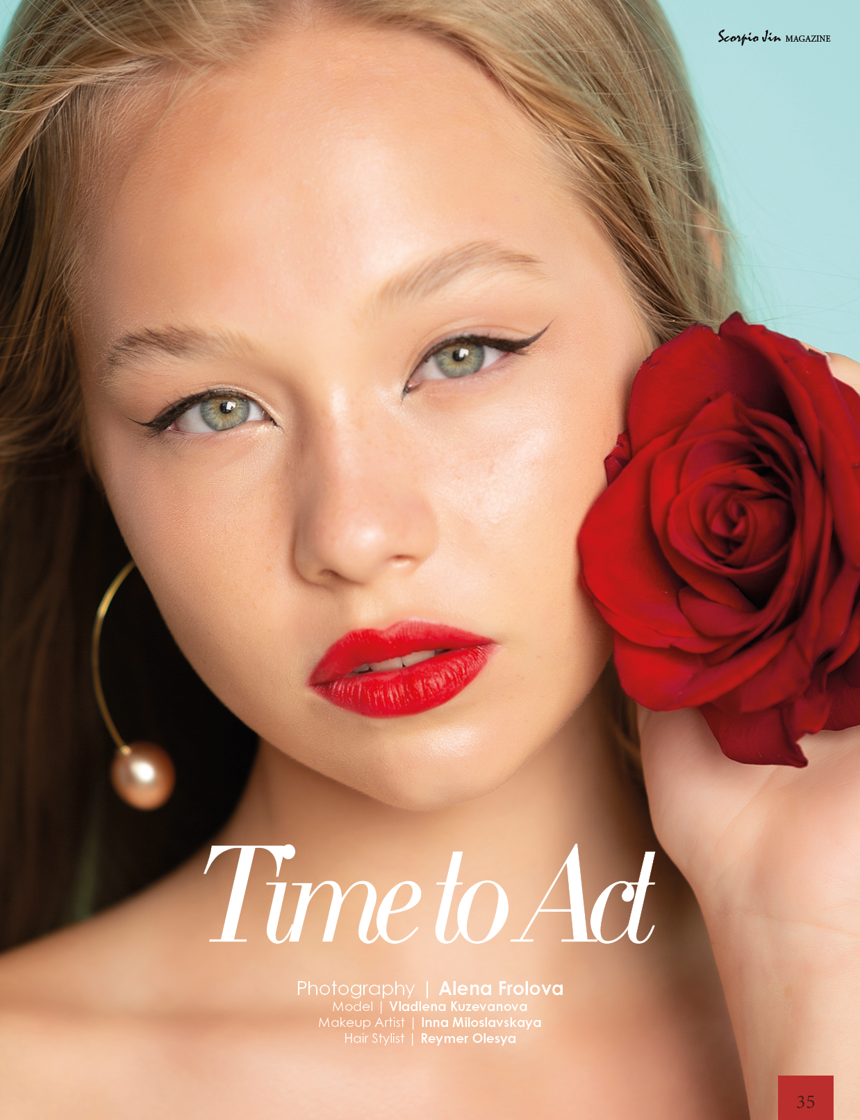 Журнал «Scorpio Jin " 2020. Beauty и Fashion фотограф в Сочи и в Москве Алена Фролова