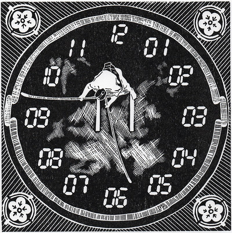 Серия линогравюр Grand Sumo Highlights  по мотивам турниров сумо. Авторская линогравюра, ручная печать на бумаге Ватман Гознак. 大相撲