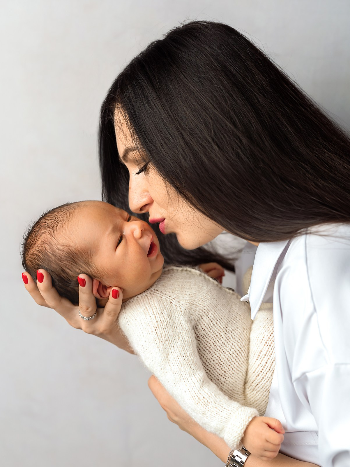 Семейные кадры. Фотограф новорождённых в Казани Нейля Гильмутдинова ньюборн