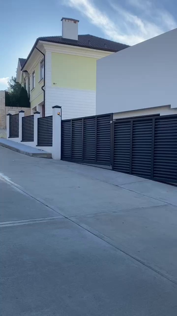 Заборы-жалюзи. Производство и монтаж