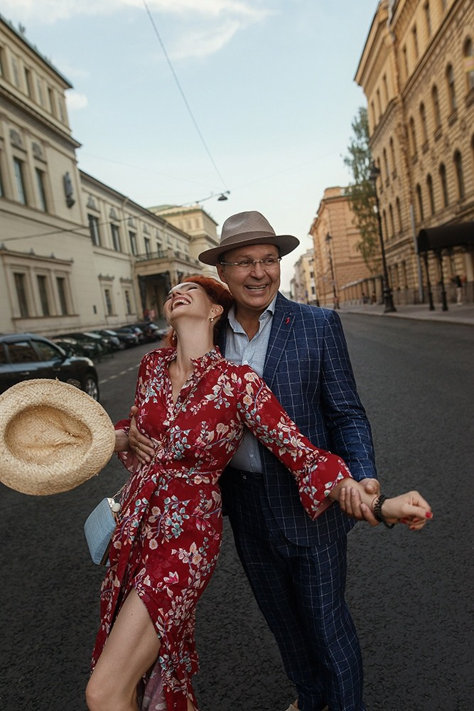 Love story в Санкт-Петербурге - портрет на Миллионой улице