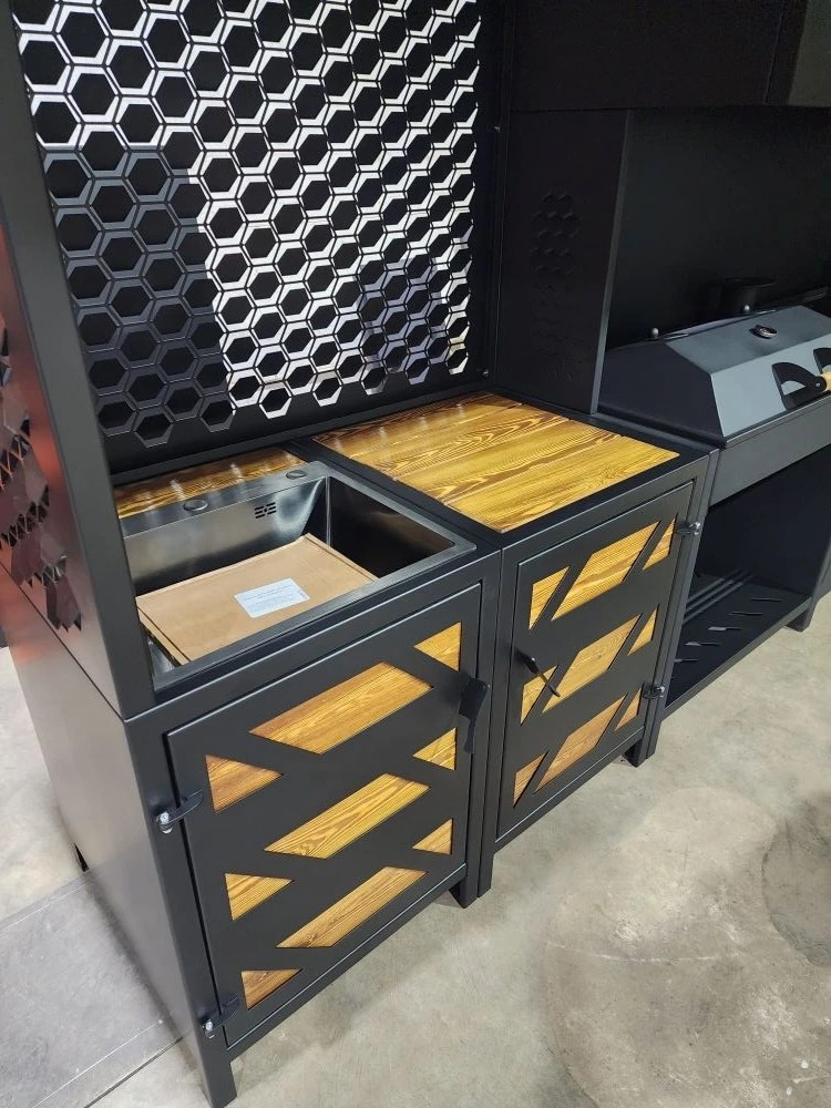 «Вектор» мангальная зона. Купить / заказать мангал для дома в Краснодаре от производителя «Дарбин»